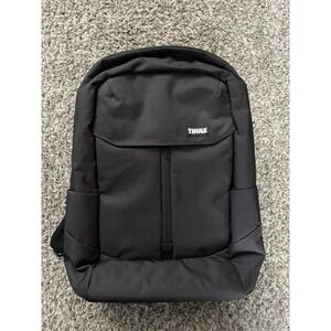 Thule Lithos 20L Canvas Backpack Black | Laptop Compartment | Travel Ready